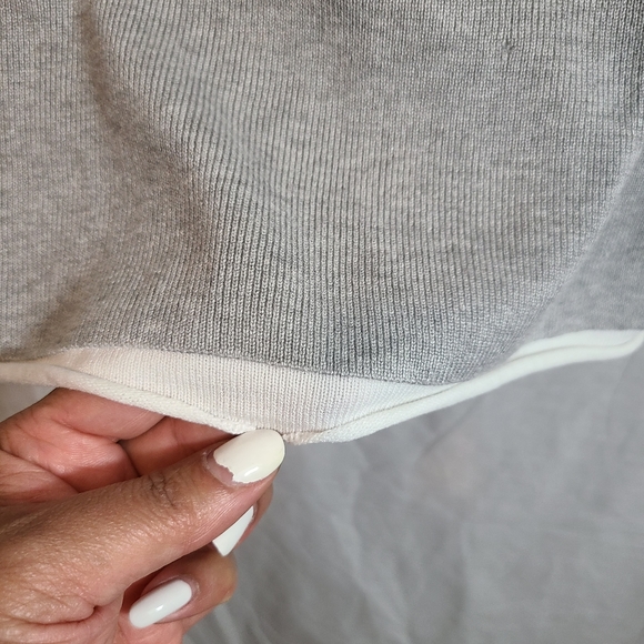 Vila Milano Gray Bell Sleeve Top - Picture 7 of 11